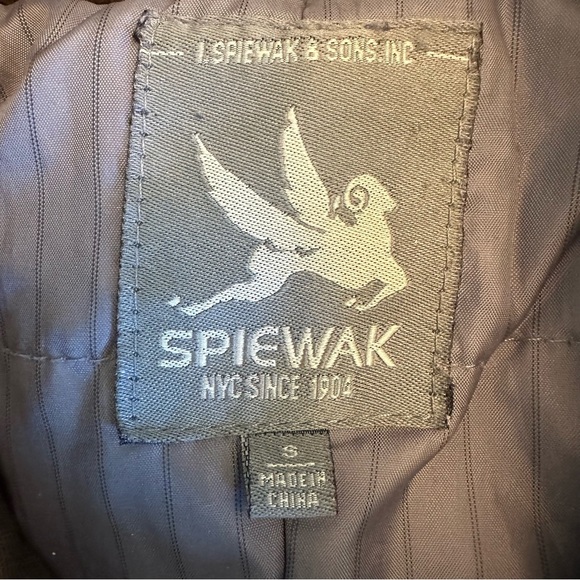 Spiewak Women’s Double Breasted Cotton Military Style Cold Weather Peacoat Sz S - Picture 9 of 15